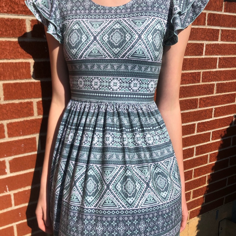 Patterned Justice Dress